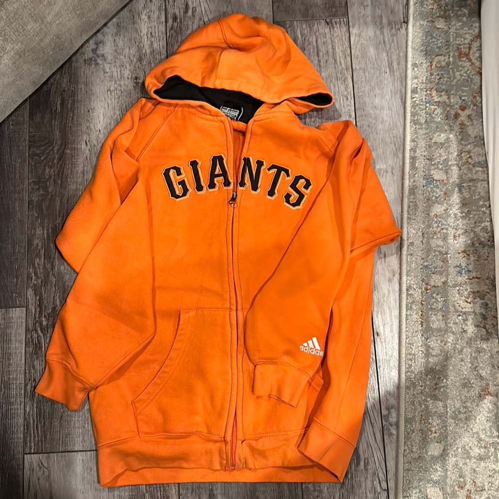 Giants zip up hoodie